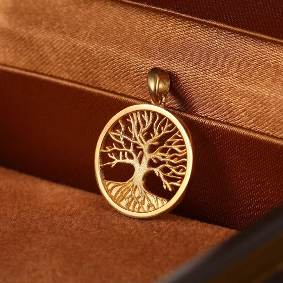 Guardian Tree Pendant｜Strength, Growth & Eternal Bloom